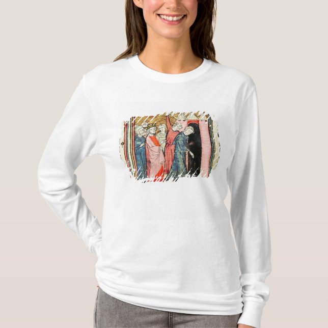 Charles Martel ser efter bestraffning Tee Shirt (Framsida)