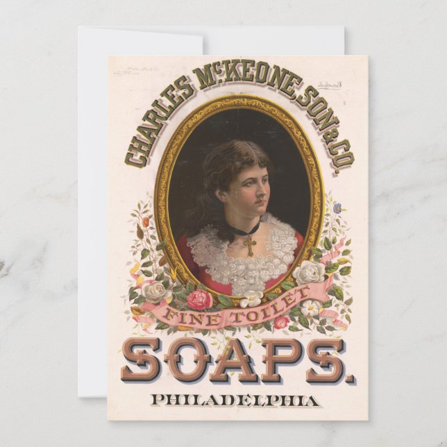 Charles McKeone, Son & Co., Antique Soap Ad (Framsida)