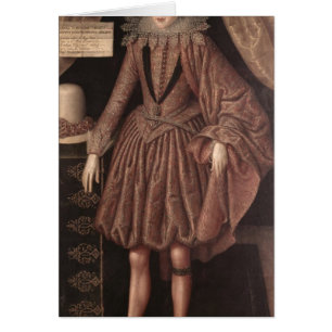 Charles mig som princen av Wales, c.1612-13 Hälsningskort