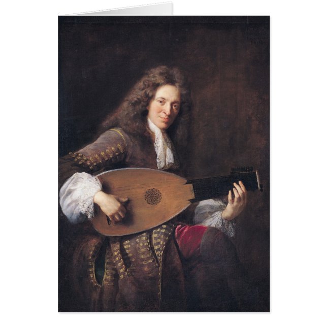 Charles Mouton 1690 Hälsningskort (Framsidan)