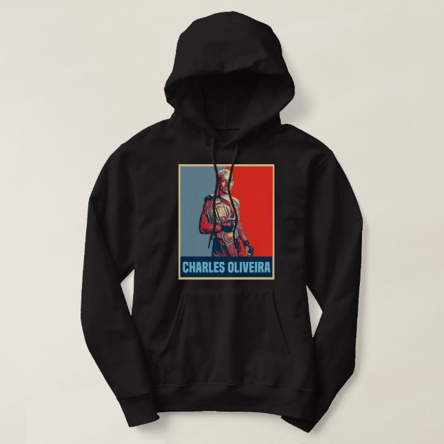 charles oliveira Essential T Shirt Copy Hoodie (Design framsida)