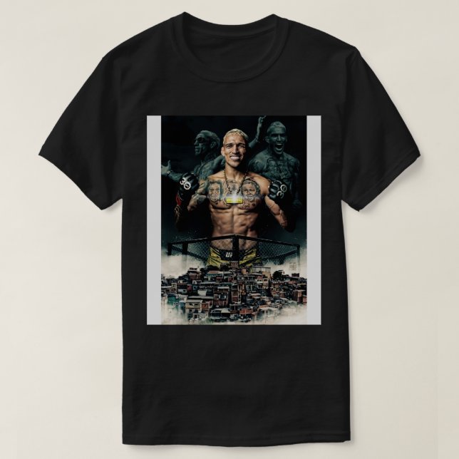 Charles Oliveira U Champion TShirt T Shirt (Design framsida)