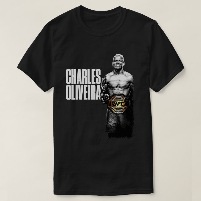 Charles Oliveira Winner lightweight Classic Tshirt T Shirt (Design framsida)