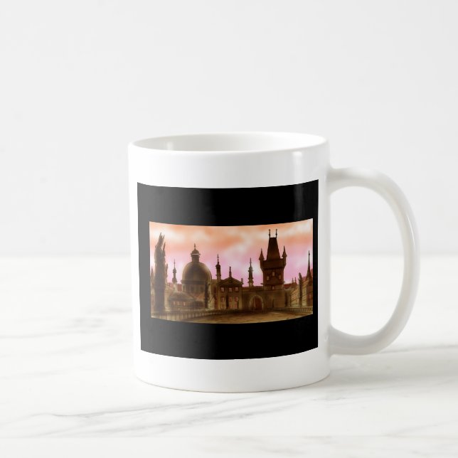 charles överbryggar prague kaffemugg (Höger)