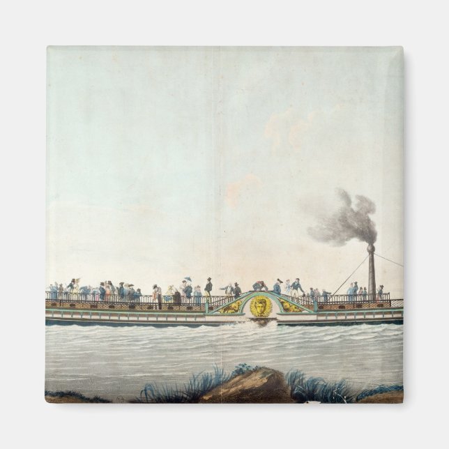 Charles-Philippe, den första ångbåten Magnet (Framsidan)