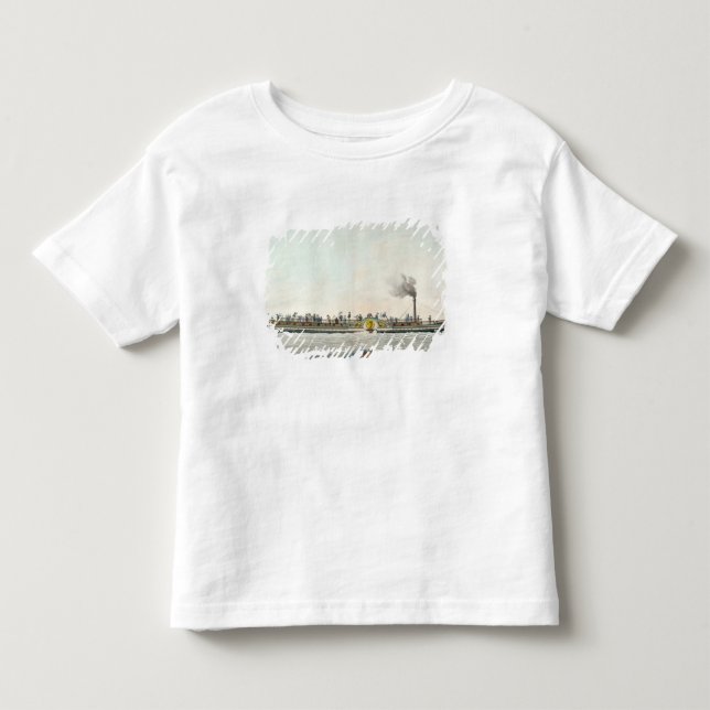 Charles-Philippen, den första steamboaten Tee Shirt (Framsida)
