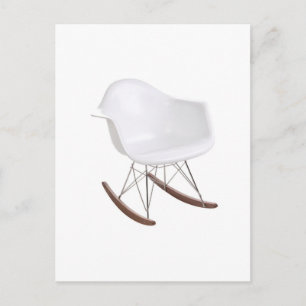 Charles & Ray Eames Snäcka Eiffel Rocking Ordföran Vykort