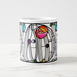 Charles Rennie Mackintosh blommor Window Jumbo Mugg