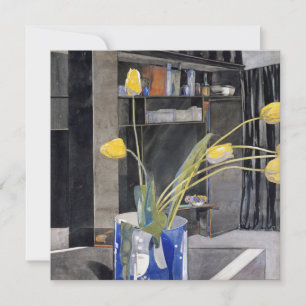 Charles Rennie Mackintosh - Gult Tulips Julkort