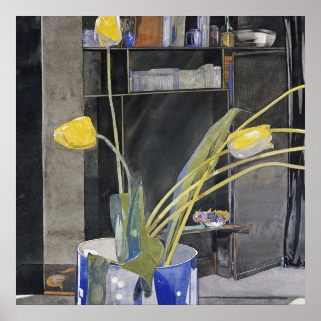 Charles Rennie Mackintosh - Gult Tulips Poster (Framsidan)