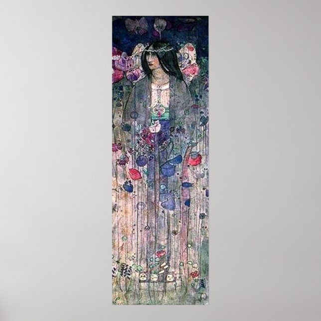 Charles Rennie Mackintosh in Fairyland 1897 Poster (Framsidan)