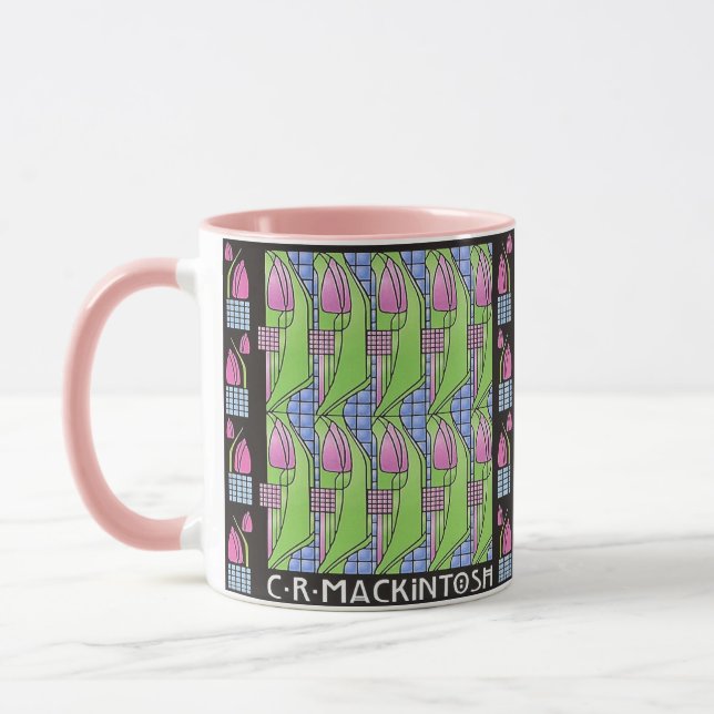 CHARLES RENNIE MACKINTOSH MUGG (Vänster)