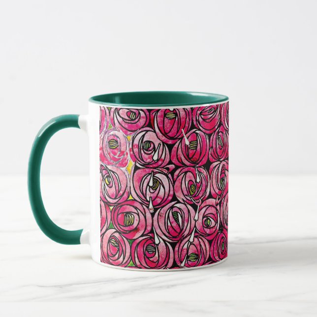 CHARLES RENNIE MACKINTOSH MUGG (Vänster)