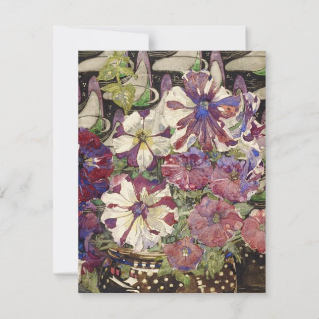 Charles Rennie Mackintosh - Petunias (Framsida)