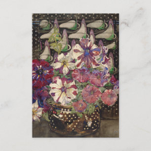 Charles Rennie Mackintosh - Petunias Tilläggskort