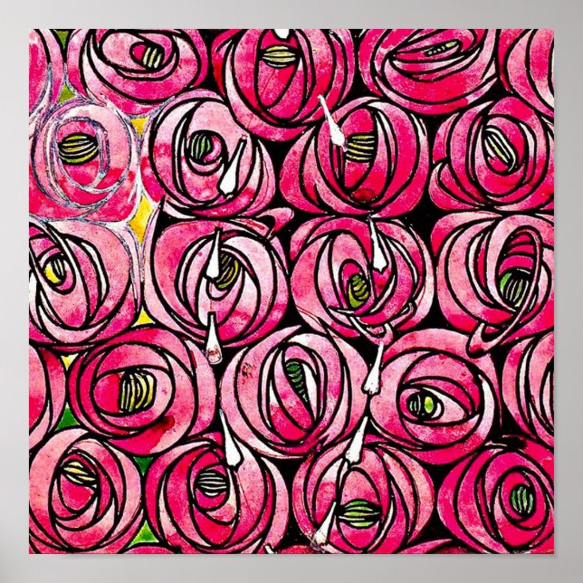 CHARLES RENNIE MACKINTOSH POSTER (Framsidan)
