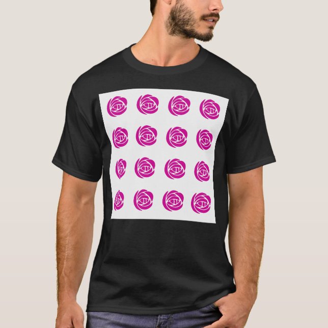 Charles Rennie Mackintosh Ro T Shirt (Framsida)