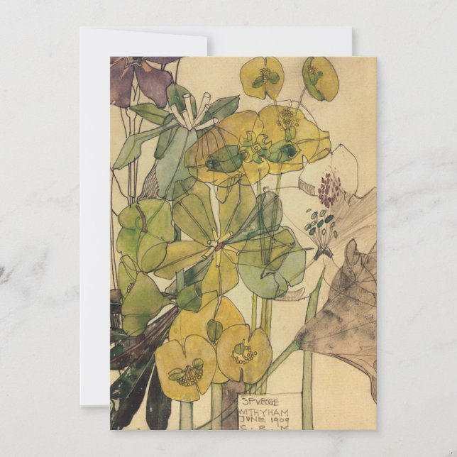 Charles Rennie Mackintosh - Spurge with Yham 1909 (Framsida)