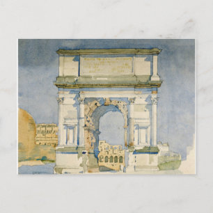 Charles Rennie Mackintosh - The Arch of Titus, Rom Helg Vykort