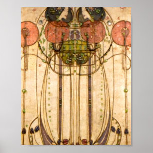 Charles Rennie Mackintosh The Wassail Poster