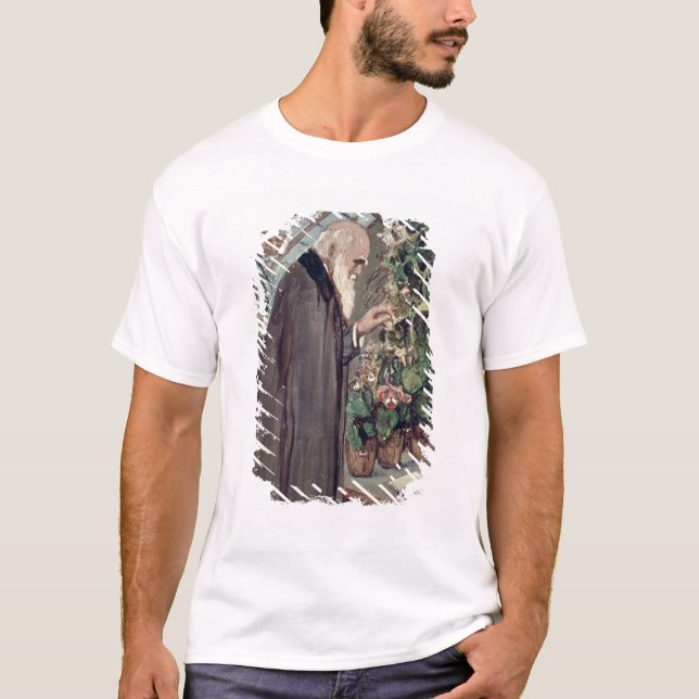 Charles Robert Darwin T-shirt (Framsida)