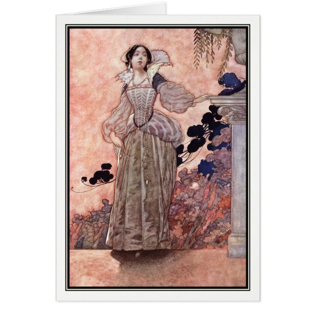 Charles Robinson - Hans Dam Kärlek Hälsningskort (Framsidan)