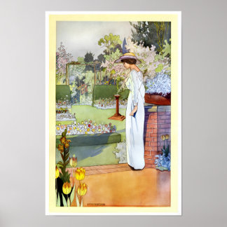 Charles Robinson - Vår sentimentala trädgård 1914 Poster