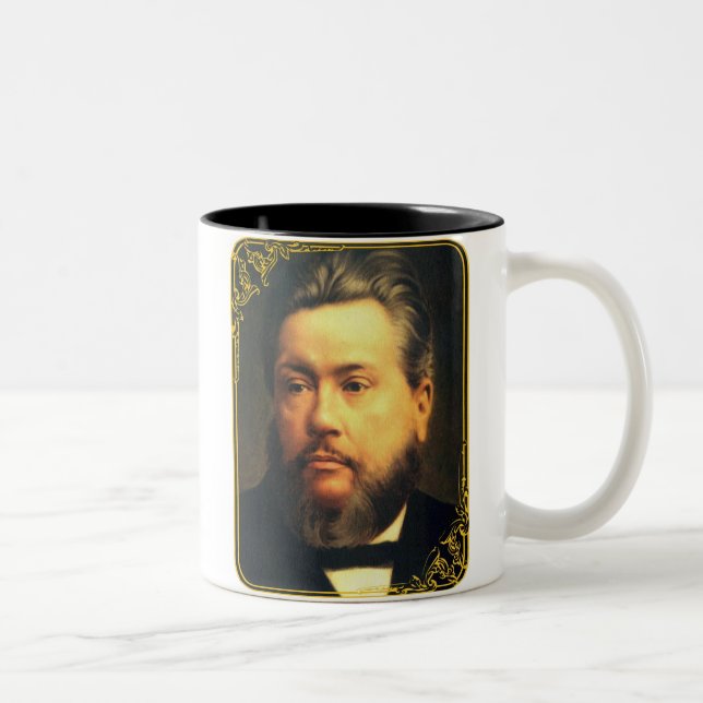 Charles Spurgeon klassikermugg Två-Tonad Mugg (Höger)