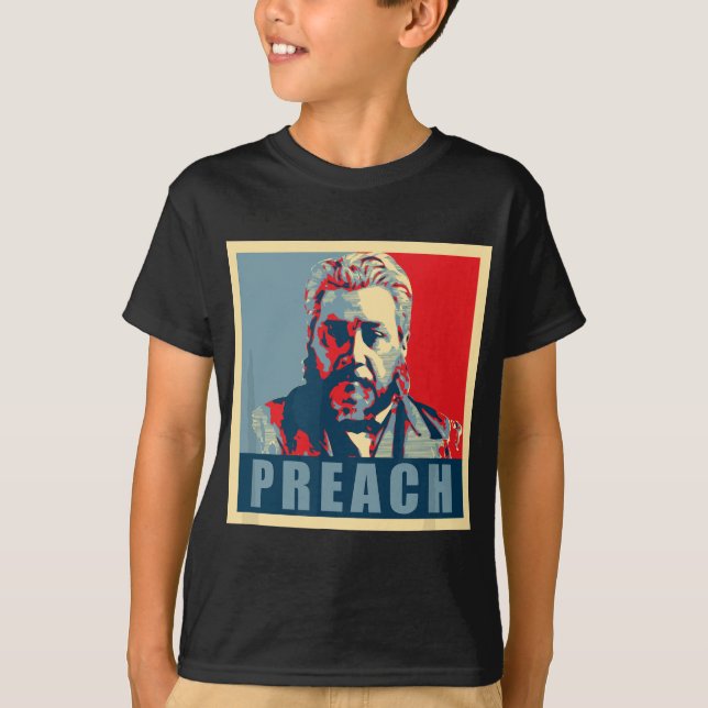Charles Spurgeon PREACH T Shirt (Framsida)