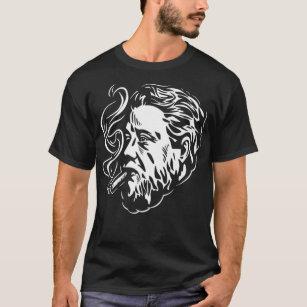 Charles Spurgeon Smoking a Cigar Premium  T Shirt