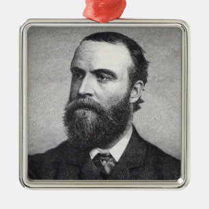 Charles Stewart Parnell Julgransprydnad Metall