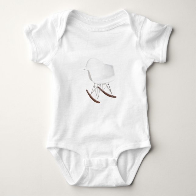 Charles & strålEames snäckaEiffel gungstol T-shirt (Framsida)