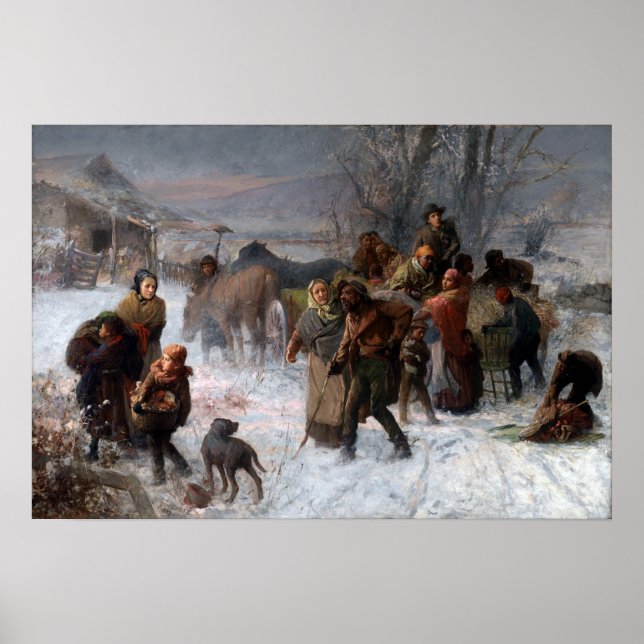 Charles T. Webber the Underground Railroad Poster (Framsidan)