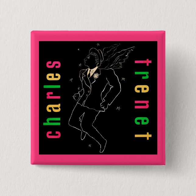 Charles Trenet Knapp (Framsida)