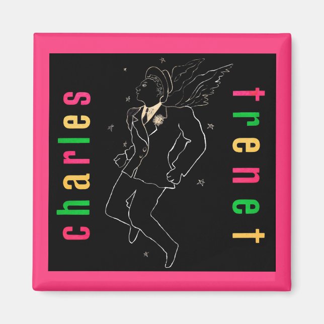 Charles Trenet Magnet (Framsidan)