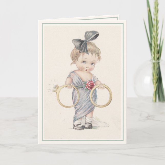 Charles Twelvetrees Greeting Card Illustration Kort (Framsida)