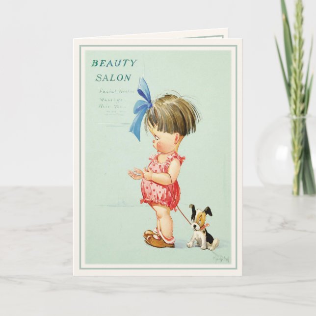 Charles Twelvetrees Greeting Card Illustration Kort (Framsida)