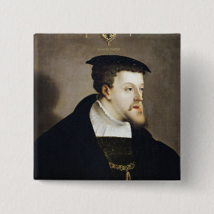 Charles V helig romersk kejsare Knapp
