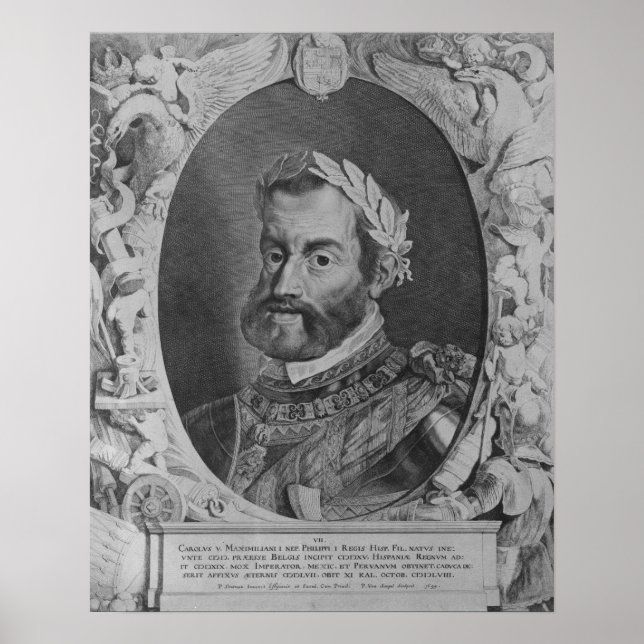 Charles V, Heliga Roman Emperor Poster (Framsidan)