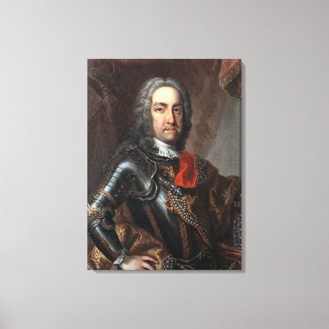 Charles VI Heliga Roman Emperor Canvastryck (Framsida)
