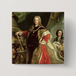 Charles VI, heligt romerskt ha på sig för kejsar Knapp
