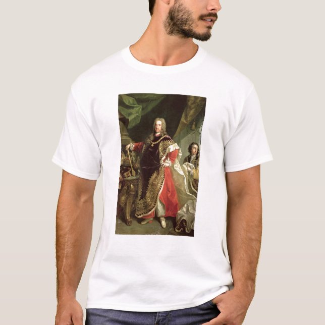 Charles VI, heligt romerskt ha på sig för kejsare T-shirt (Framsida)