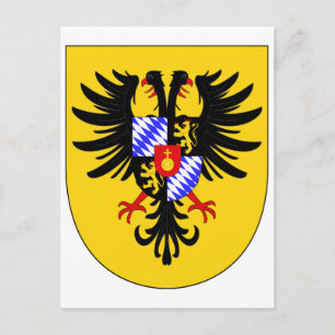 Charles VII Arm imperial Jackar Heliga Roman Emper Vykort