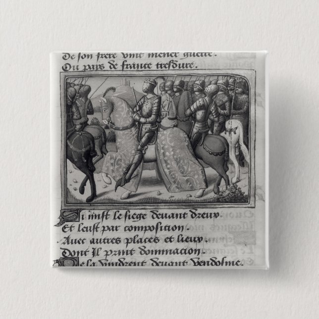 Charles VII och Joan av bågen på siegen av Knapp (Framsida)