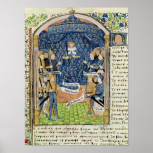 Charles VII Överförd av hans domstol Poster