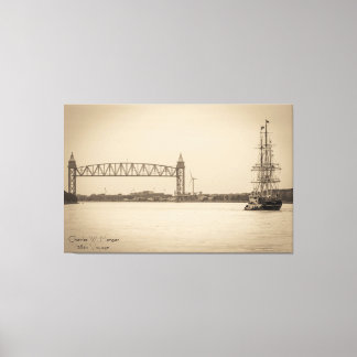 Charles W. Morgan 38th Voyage Canvastryck