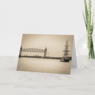 Charles W. Morgan 38th Voyage Greeting Card Kort