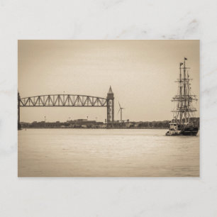 Charles W. Morgan 38th Voyage Postcard Vykort