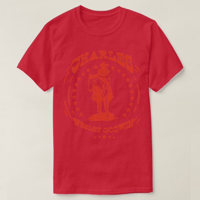 Charles wesley gudwin vintage t shirt (Design framsida)