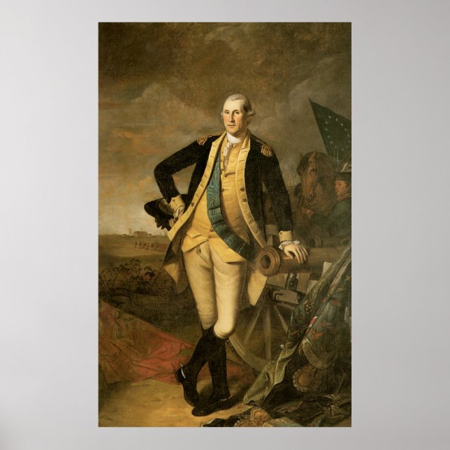 Charles Willson Peale George Washington Poster (Framsidan)